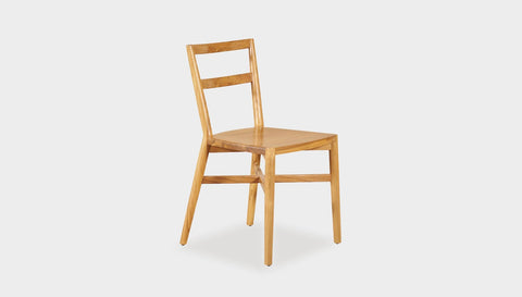 reddie-raw dining chair 46W x 49D x 82H *cm (45H seat) / Solid Reclaimed Teak Wood~Oak Jepara Dining Chair