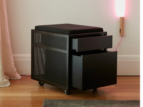 reddie-raw mobile storage NCW Desk Drawer Pedestal with Cushion