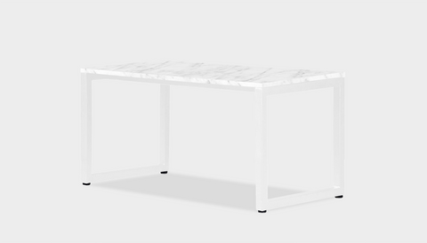 reddie-raw rectangular coffee table 90 x 45 x 45H *cm / Stone~White Veined Marble / Metal~White Suzy Coffee Table Rectangular/Bench