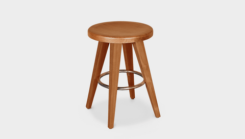 reddie-raw stool Wood Teak~Natural / Wood Teak~Natural Vinny Stool