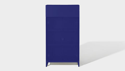reddie-raw storage cupboard 60W x 45D x 110H  *cm (with planter box) / Lacquer~Navy NCW Storage Unit with and without planter