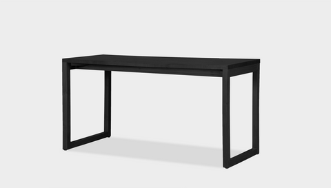 reddie-raw desk 150L x 35D x 75H *cm / Wood Teak~Black / Wood Teak~Black Suzy Desk