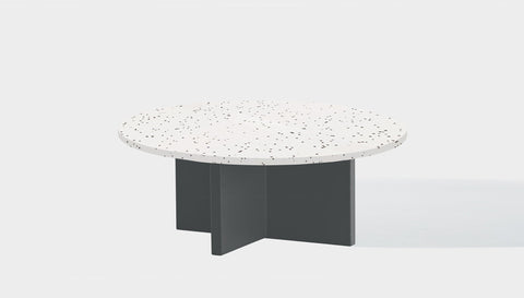 reddie-raw round side table Bob Coffee Table Round- Recycled Bottle Tops