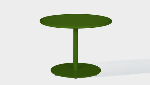reddie-raw outdoor coffee table 60dia x 45 H *cm / Metal~Green Bob Outdoor Pedestal Coffee Table Metal