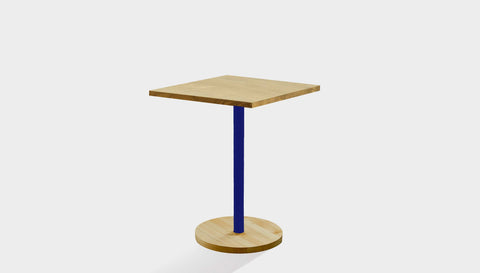 reddie-raw cafe & bar pedestal table 60dia x 75H *cm / Solid Reclaimed Wood Teak~Oak / Metal~Navy Bob Pedestal Square Cafe & Bar Table (2 heights)