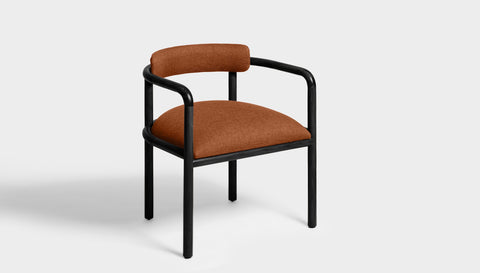 reddie-raw dining chair Cinta wood arm chair