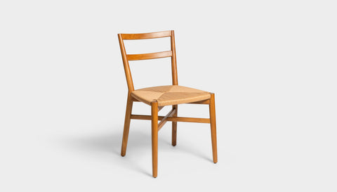 reddie-raw dining chair 46W x 49D x 82H *cm (46H seat) / Solid Reclaimed Teak Wood~Natural Jepara Rope Seat Dining  Chair