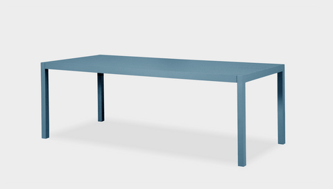 reddie-raw outdoor table 160L x 90D x 75H *cm / Metal~Blue Mimi Outdoor Dining Table Metal
