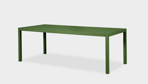 reddie-raw outdoor table 160L x 90D x 75H *cm / Metal~Green Mimi Outdoor Dining Table Metal