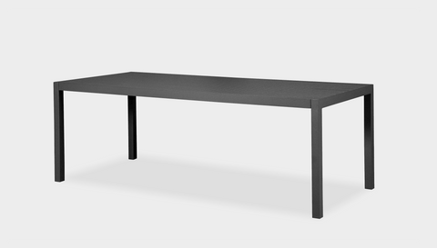 reddie-raw outdoor table 160L x 90D x 75H *cm / Metal~Grey Mimi Outdoor Dining Table Metal
