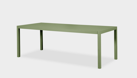 reddie-raw outdoor table 160L x 90D x 75H *cm / Metal~Mint Mimi Outdoor Dining Table Metal