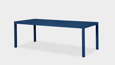 reddie-raw outdoor table 160L x 90D x 75H *cm / Metal~Navy Mimi Outdoor Dining Table Metal