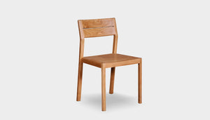 reddie-raw dining chair 46W x 49D x 82H *cm (45H seat) / Solid Reclaimed Teak Wood~Natural / No Brass Rita Outdoor Dining Chair