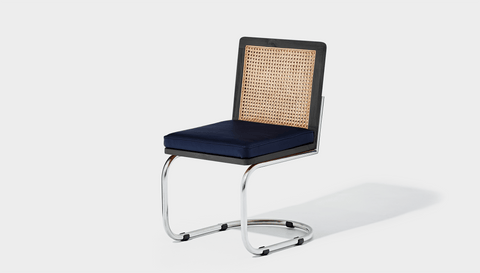 reddie-raw dining chair Rosie Rattan Cantilever Chair