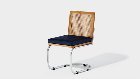 reddie-raw dining chair Rosie Rattan Cantilever Chair