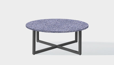 reddie-raw round side table Suzy Coffee Table Round- Recycled Bottle Tops