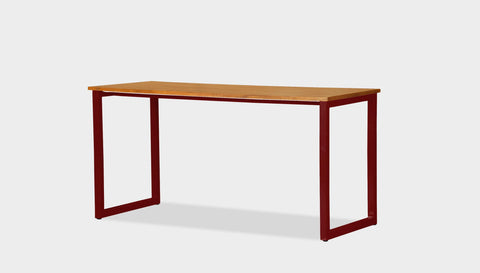 reddie-raw desk 150L x 60D x 75H *cm / Solid Reclaimed Wood Teak~Oak / Metal~Rust Suzy Desk