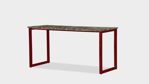 reddie-raw desk 150L x 60D x 75H *cm / Stone~Forest Green / Metal~Rust Suzy Desk