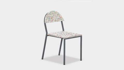 reddie-raw stool Suzy Stackable Recycled Plastic Dining Chair