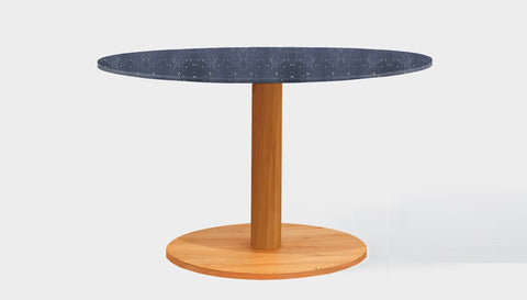 reddie-raw round Bob Pedestal Table - Recycled