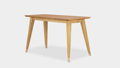 reddie-raw desk 150L x 60D x 75H *cm / Wood Teak~Natural / Wood Teak~Oak Vinny Desk
