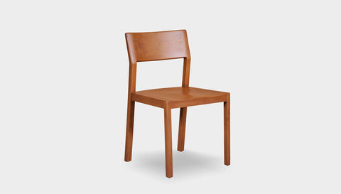 reddie-raw dining chair 46W x 54D x 82H *cm / Wood Teak~Natural / No Brass Rita Dining Chair
