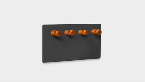 reddie-raw key holder 18W x 1D x 8H *cm / Wood Teak~Natural / Metal~Grey Andi Wall Key Holder