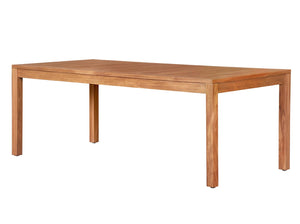 reddie-raw outdoor dining table rectangle 180W x 90D x 75H H *cm / Wood Teak~Natural / Wood Teak~Natural Bob Outdoor Table