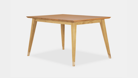 reddie-raw rectangular 160L x 90D x 75 H *cm / Wood Teak~Natural / Wood Teak~Oak Vinny Table - Wood