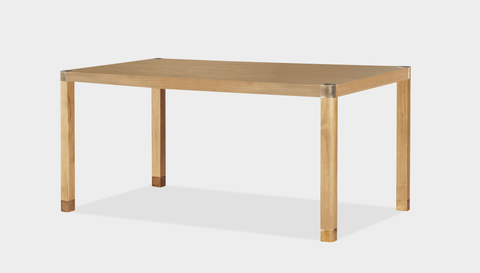 reddie-raw rectangular 160W x 90D x 75H *cm / Wood Veneer~Oak Rita Rectanguar Table