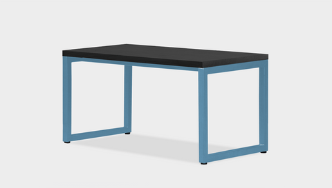 reddie-raw rectangular coffee table 90 x 45 x 45H *cm / Wood Teak~Black / Metal~Blue Suzy Coffee Table Rectangular/Bench