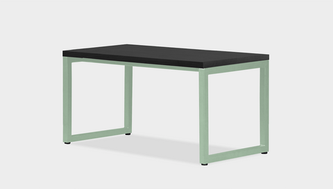 reddie-raw rectangular coffee table 90 x 45 x 45H *cm / Wood Teak~Black / Metal~Mint Suzy Coffee Table Rectangular/Bench