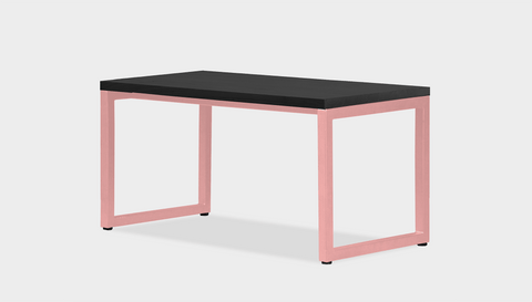 reddie-raw rectangular coffee table 90 x 45 x 45H *cm / Wood Teak~Black / Metal~Pink Suzy Coffee Table Rectangular/Bench
