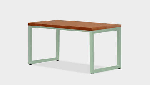reddie-raw rectangular coffee table 90 x 45 x 45H *cm / Wood Teak~Natural / Metal~Mint Suzy Coffee Table Rectangular/Bench