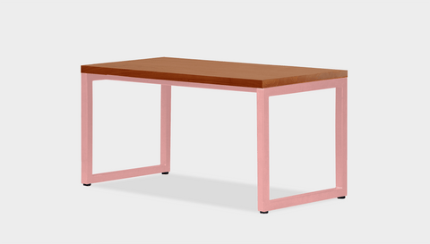 reddie-raw rectangular coffee table 90 x 45 x 45H *cm / Wood Teak~Natural / Metal~Pink Suzy Coffee Table Rectangular/Bench