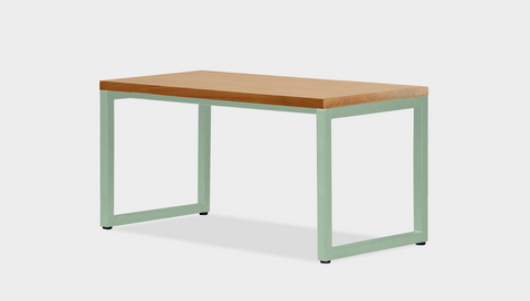 reddie-raw rectangular coffee table 90 x 45 x 45H *cm / Wood Teak~Oak / Metal~Mint Suzy Coffee Table Rectangular/Bench