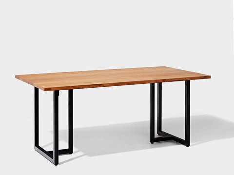 reddie-raw rectangular dining Suzy Table - Wood