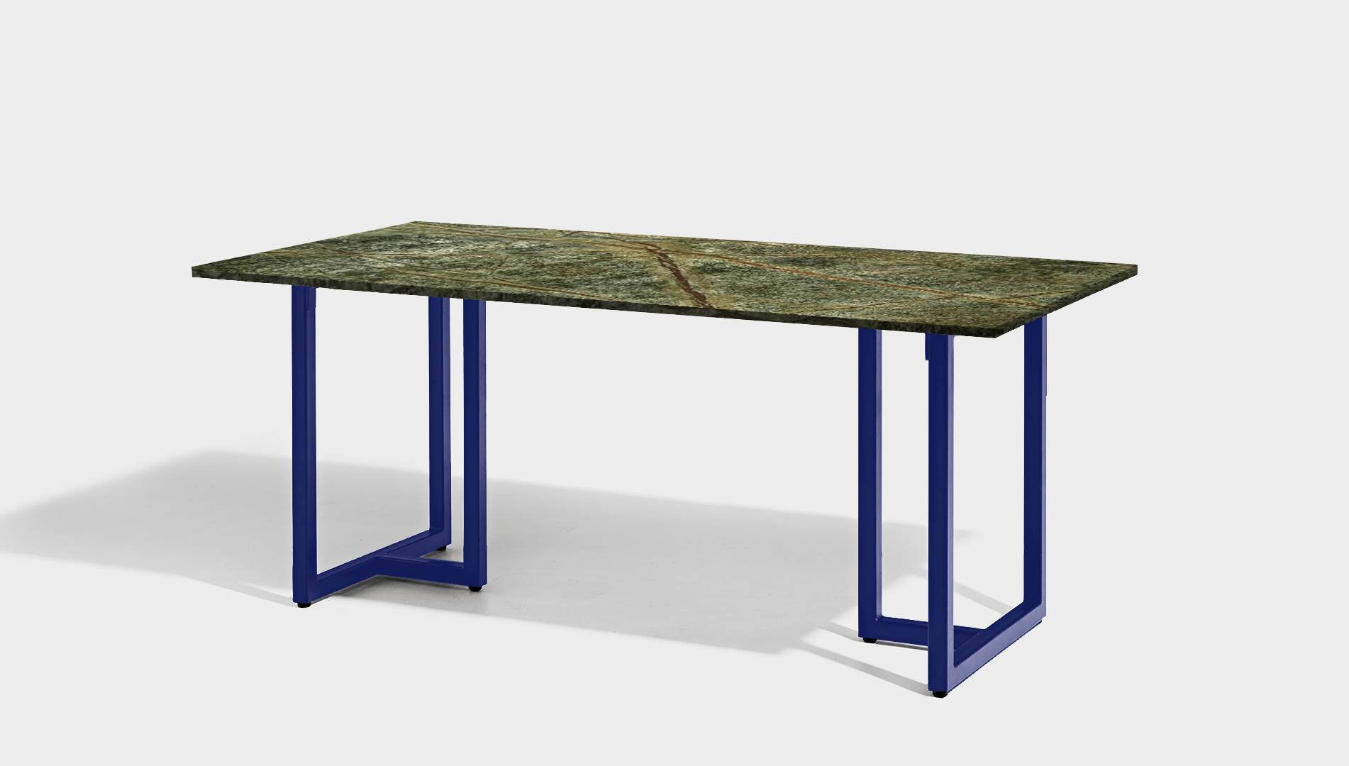 reddie-raw rectangular Suzy Table- Marble