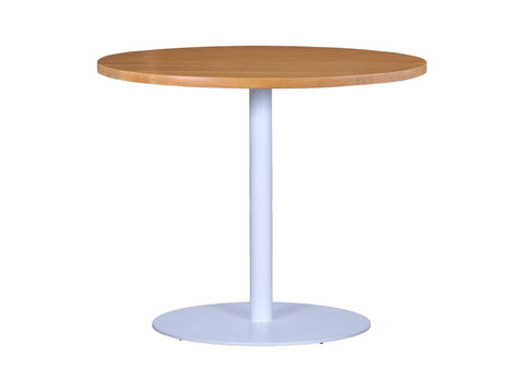 reddie-raw round Bob Pedestal Table - Wood