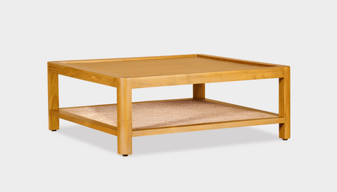 reddie-raw square coffee table 90W x 90D x 35H *cm / Wood Teak~Oak Rita Coffee Table