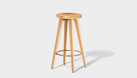 reddie-raw stool Wood Teak~Oak / Wood Teak~Oak Vinny Counter Stool