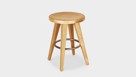 reddie-raw stool Wood Teak~Oak / Wood Teak~Oak Vinny Stool