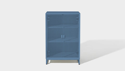 reddie-raw storage cupboard 60W x 45D x 90H  *cm (no planter box) / Lacquer~Blue NCW Storage Unit with and without planter