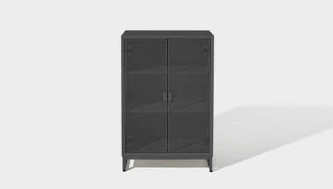 reddie-raw storage cupboard 60W x 45D x 90H  *cm (no planter box) / Lacquer~Grey NCW Storage Unit with and without planter
