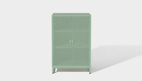 reddie-raw storage cupboard 60W x 45D x 90H  *cm (no planter box) / Lacquer~Mint NCW Storage Unit with and without planter