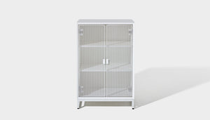 reddie-raw storage cupboard 60W x 45D x 90H  *cm (no planter box) / Lacquer~White NCW Storage Unit with and without planter