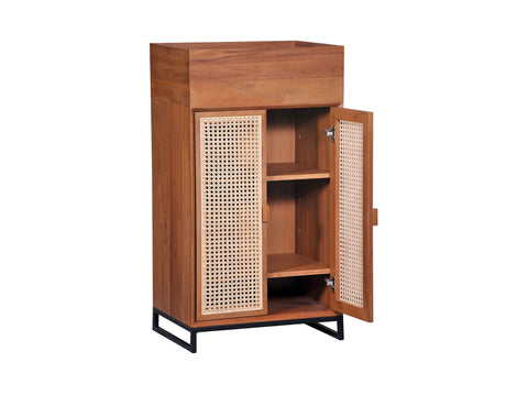 reddie-raw storage cupboard NCW Storage Wood Unit with and without planter