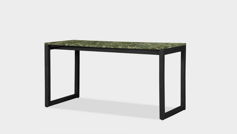 reddie-raw desk 150L x 35D x 75H *cm / Stone~Forest Green / Wood Teak~Black Suzy Desk