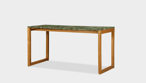 reddie-raw desk 150L x 35D x 75H *cm / Stone~Forest Green / Wood Teak~Oak Suzy Desk