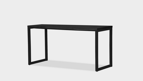 reddie-raw desk 150L x 35D x 75H *cm / Wood Teak~Black / Metal~Black Suzy Desk